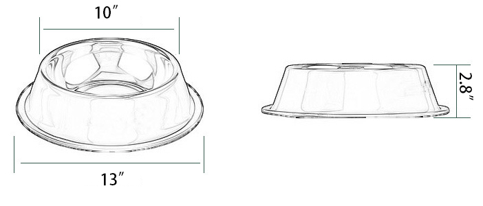 Non-slip Stainless Steel Pet Bowl - Image 4