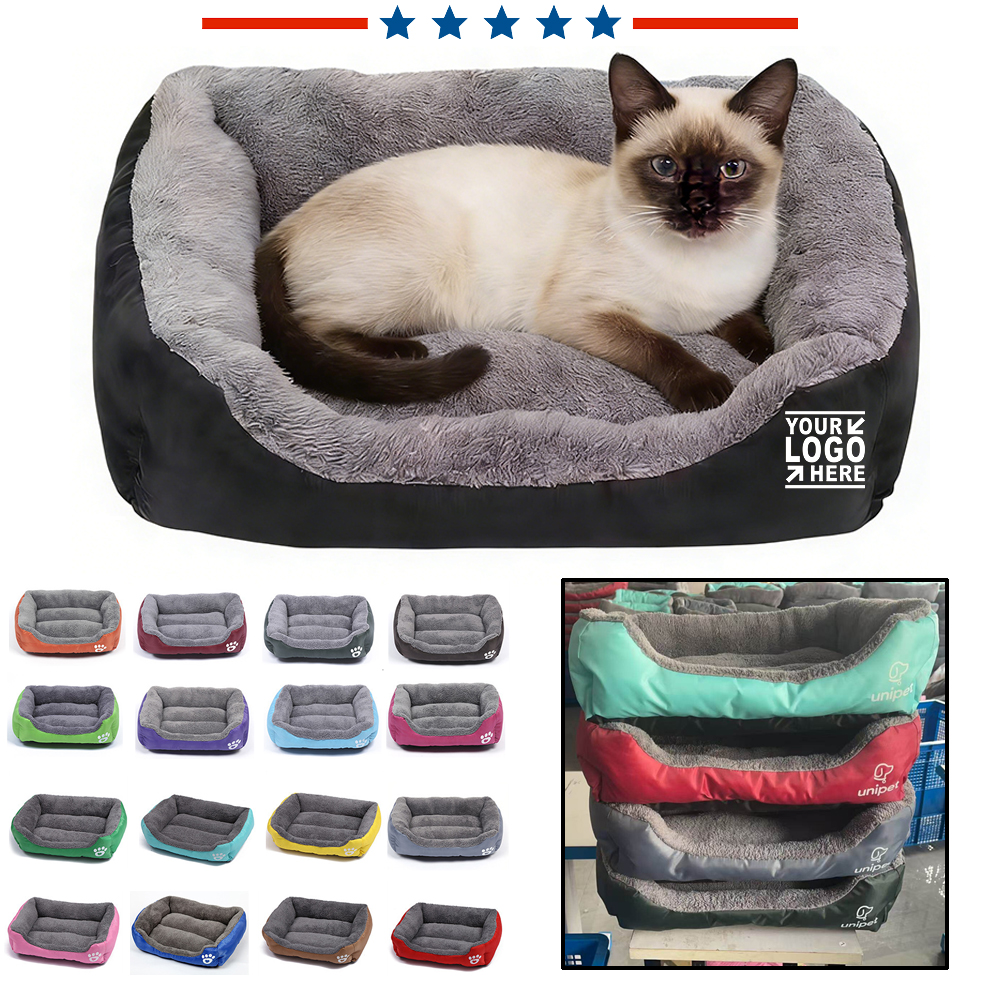 Oxford Cozy Sleeping Pet Bed