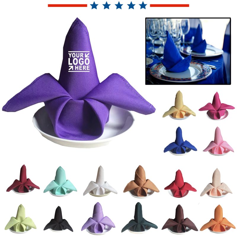 Solid Color Reusable Table Towels