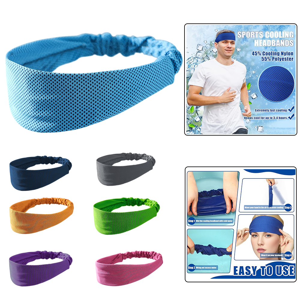 Cooling Sports Headbands for Women&Men - Image 2
