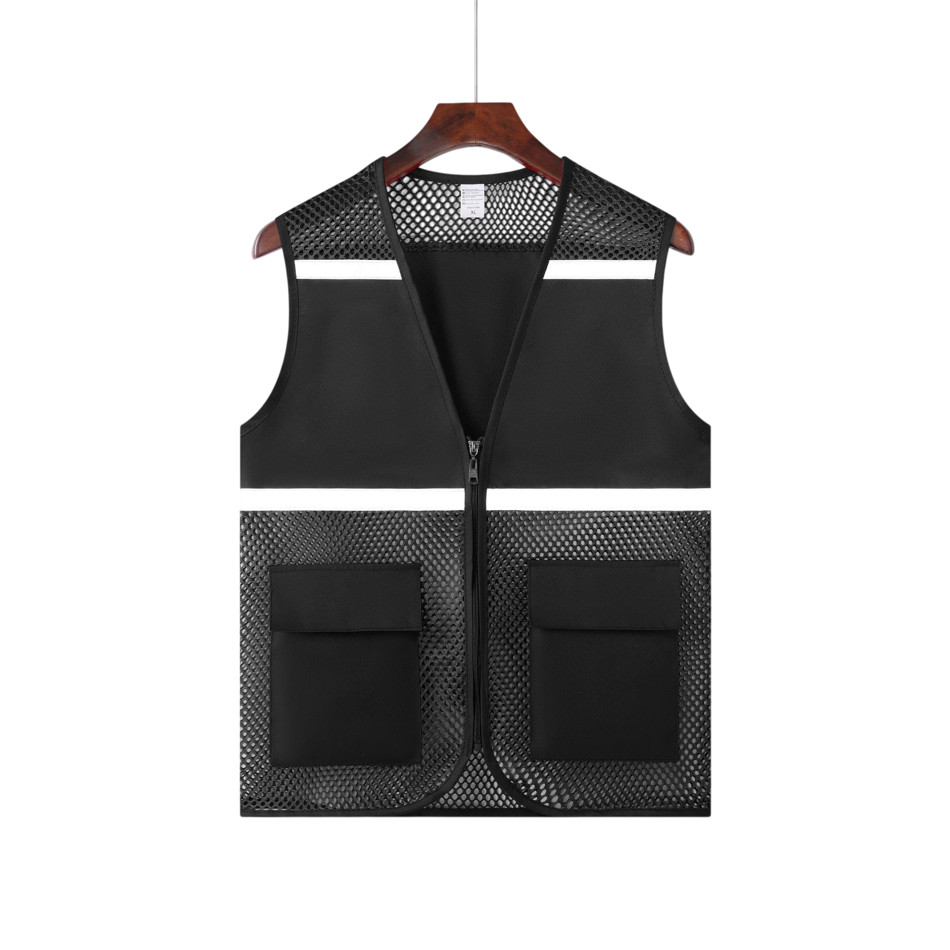 Reflective mesh safety vest - Image 4
