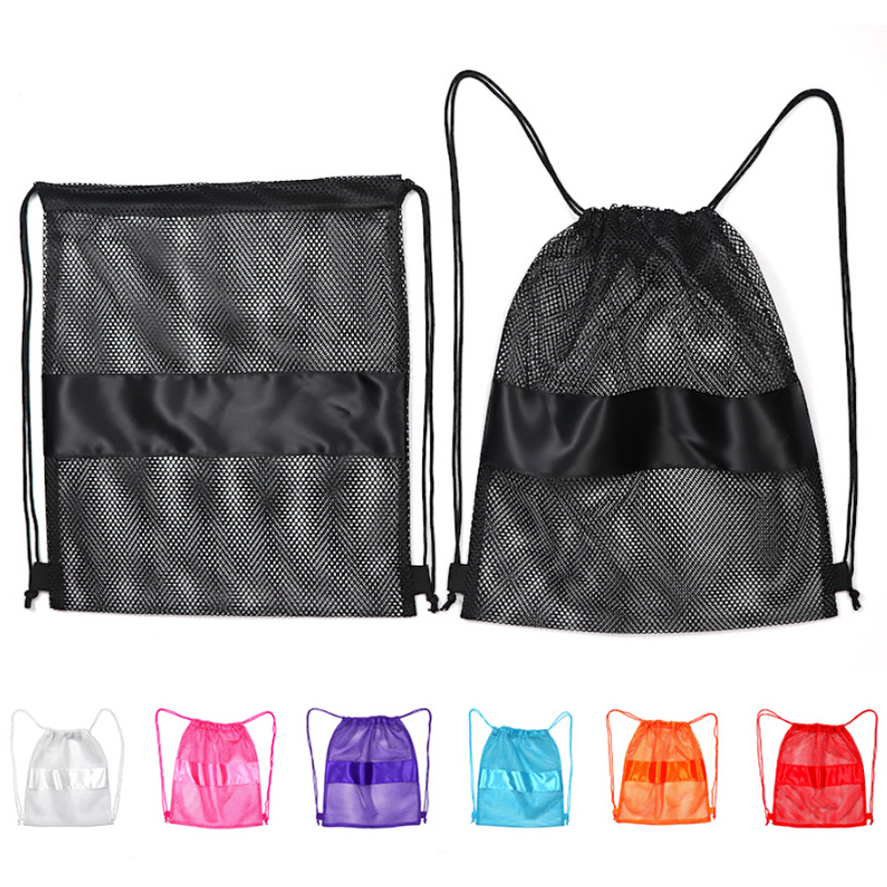 Drawstring Mesh Backpack - Image 2