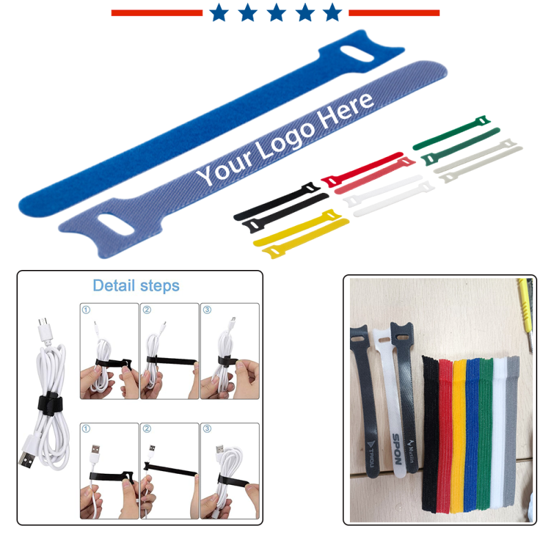 Reusable Hook and Loop Cable Ties