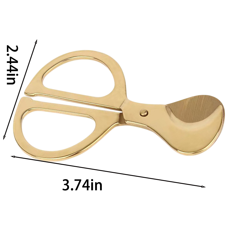 Stainless Steel Cigar Scissors - Image 3