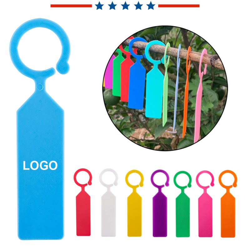 Plastic Ring Plant Tags -100pcs