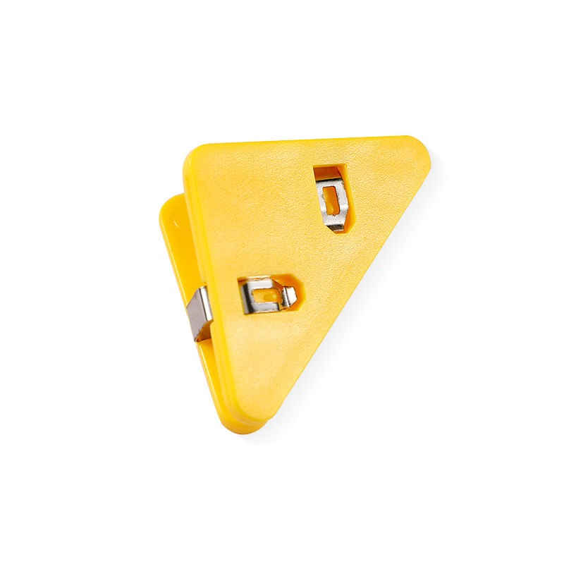 Colorful 90-Degree Triangular Corner Paper Clip - Image 10