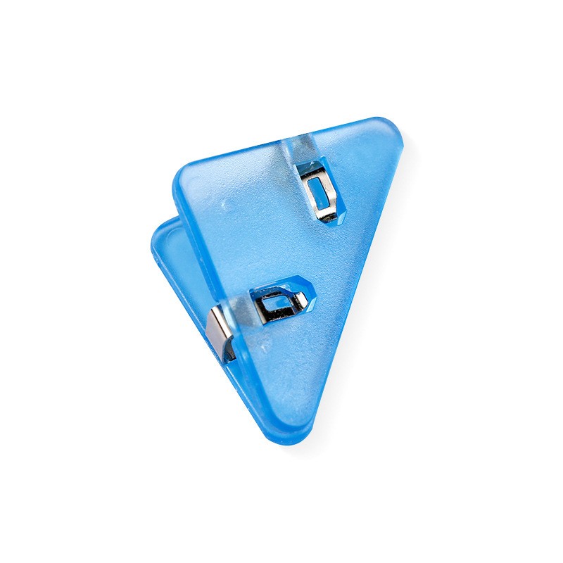 Colorful 90-Degree Triangular Corner Paper Clip - Image 3