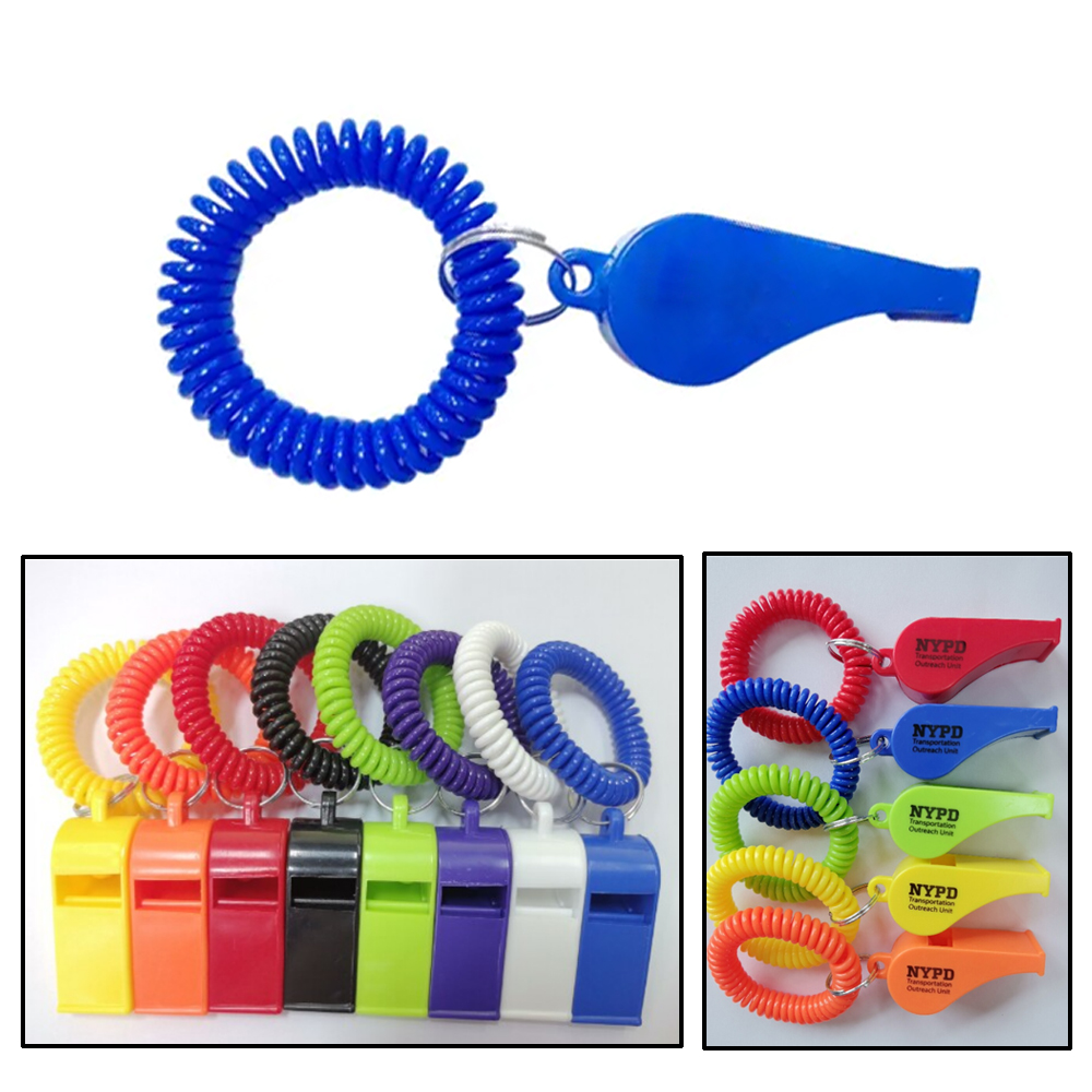Sports Whistle With Bracelet Keychain - Image 2