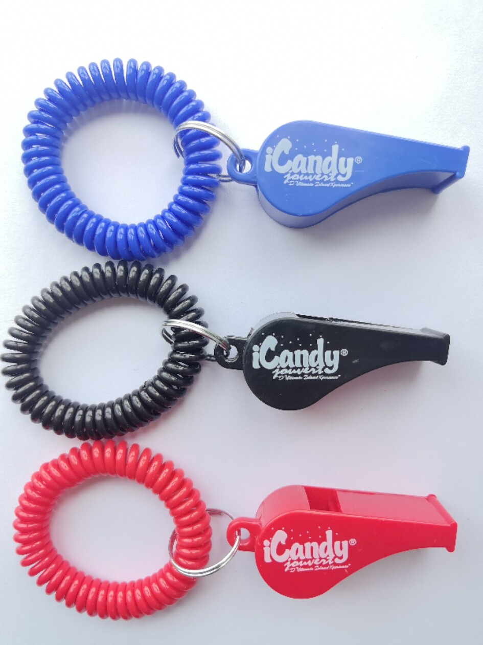 Sports Whistle With Bracelet Keychain - Image 5
