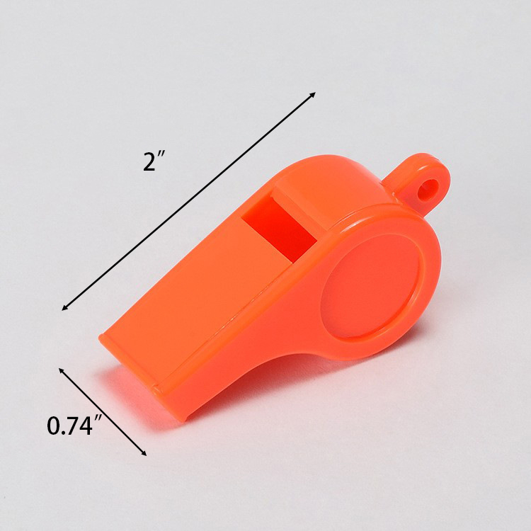 Colorful plastic whistle - Image 3