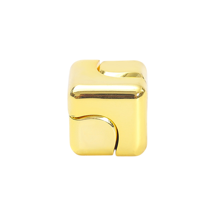 Metal Cube Fidget Spinner Toy - Image 5