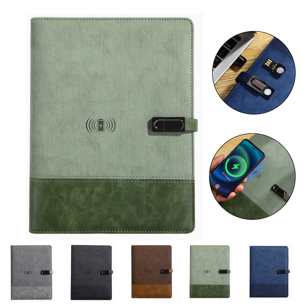 Wireless Charging USB Flash Drive Notebook - Image 2
