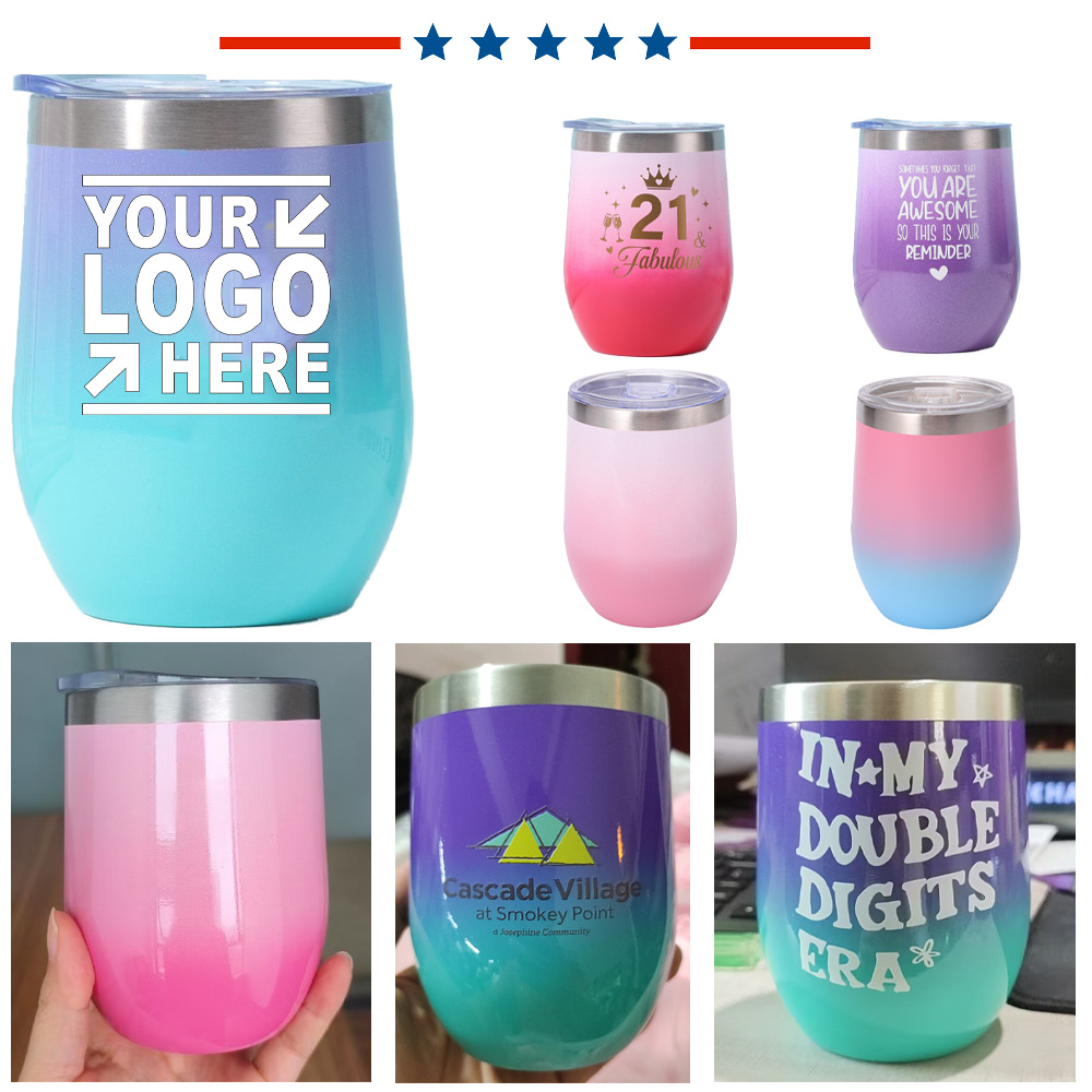 Gradient Color Insulated Tumbler