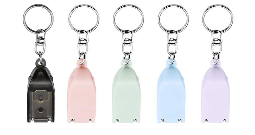 Portable Foldable Nail Clippers Keychain - Image 4