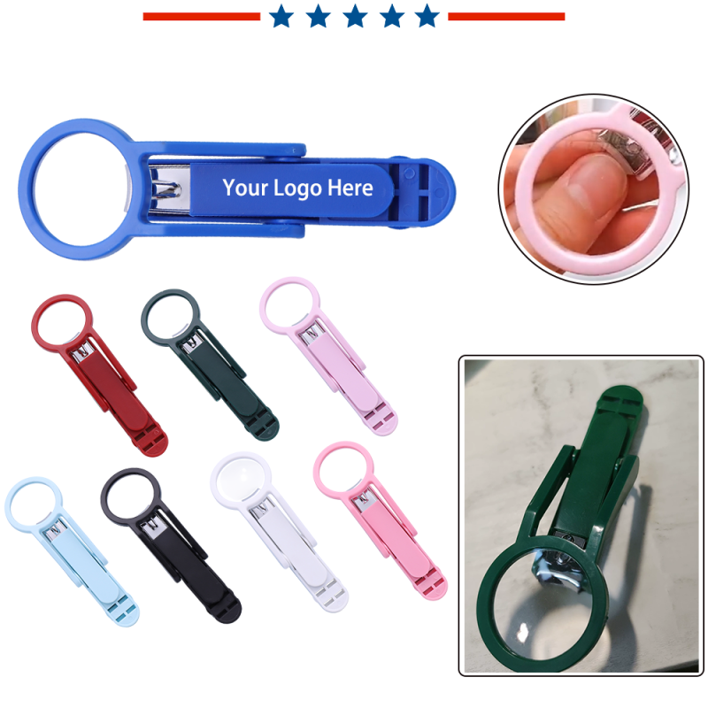 Nail Clippers with Magnifier