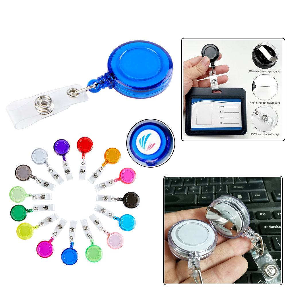 Plastic Retractable Badges Holder Clip - Image 2