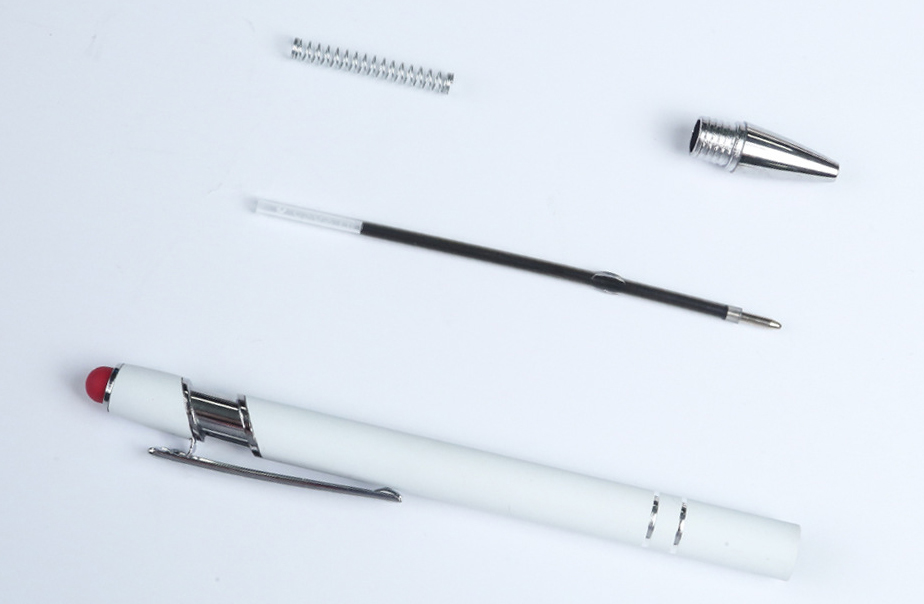 Custom Color Gel Pen with Stylus - Image 3