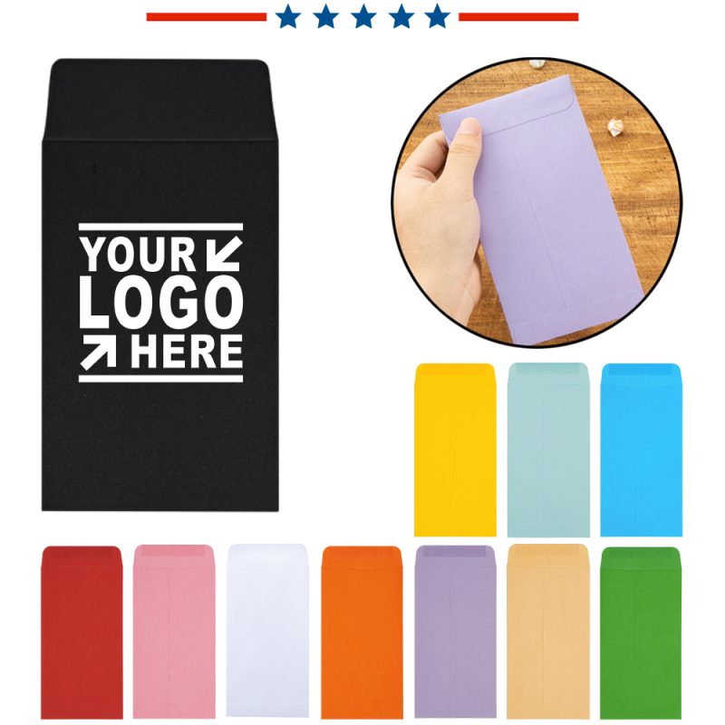 100 Pieces Colorful  Envelopes for Seed