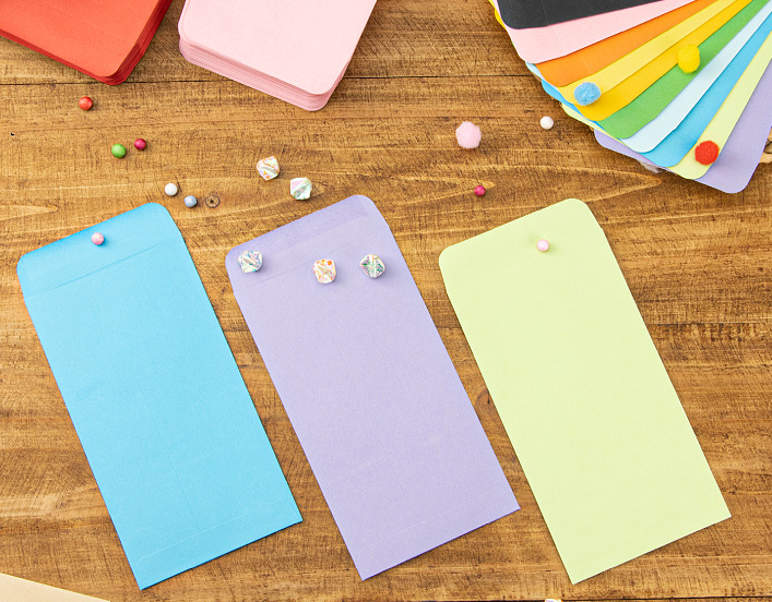 100 Pieces Colorful Envelopes for Seed - Image 3