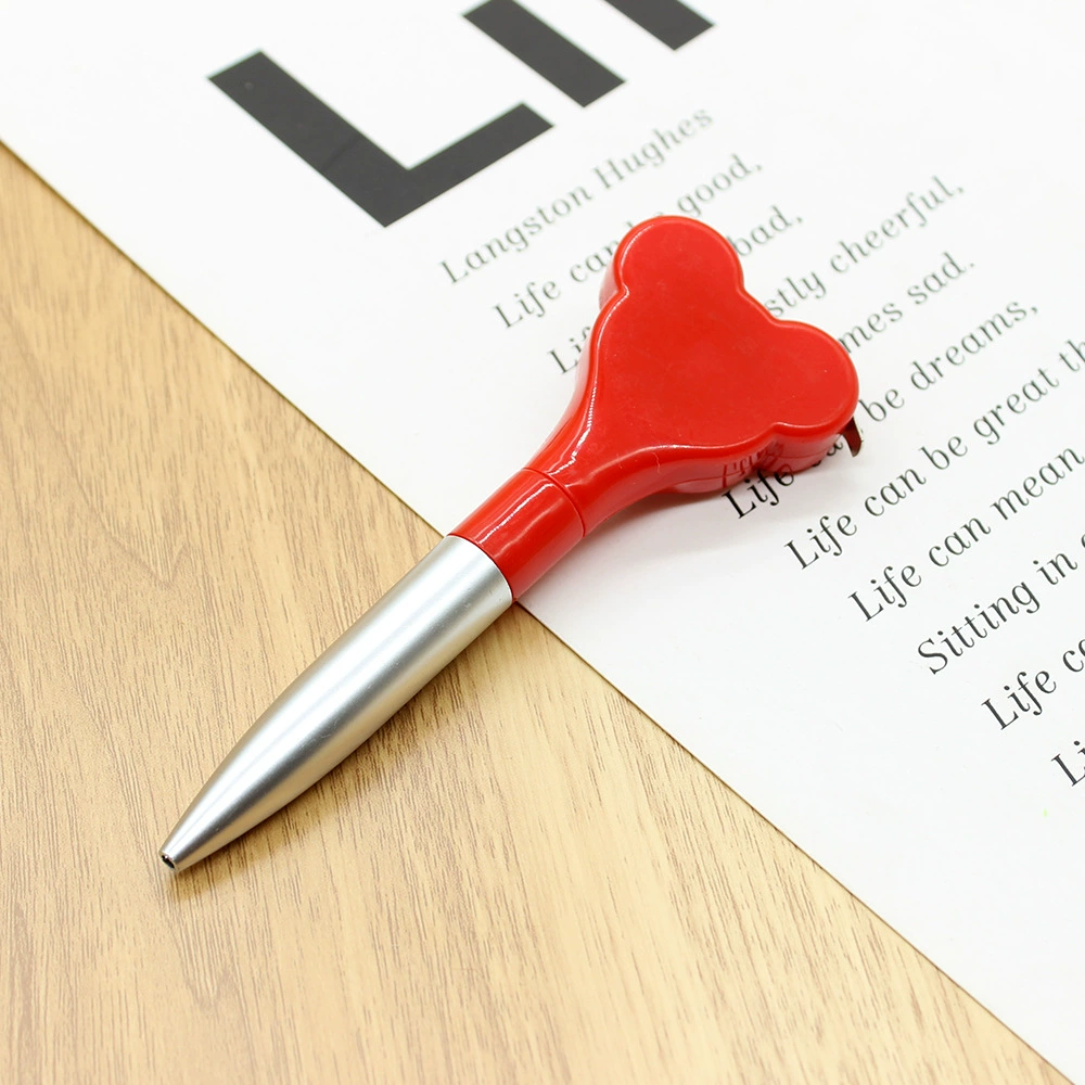 Ear-Shaped Ballpoint Pen with 39" Tape Measure - Image 5