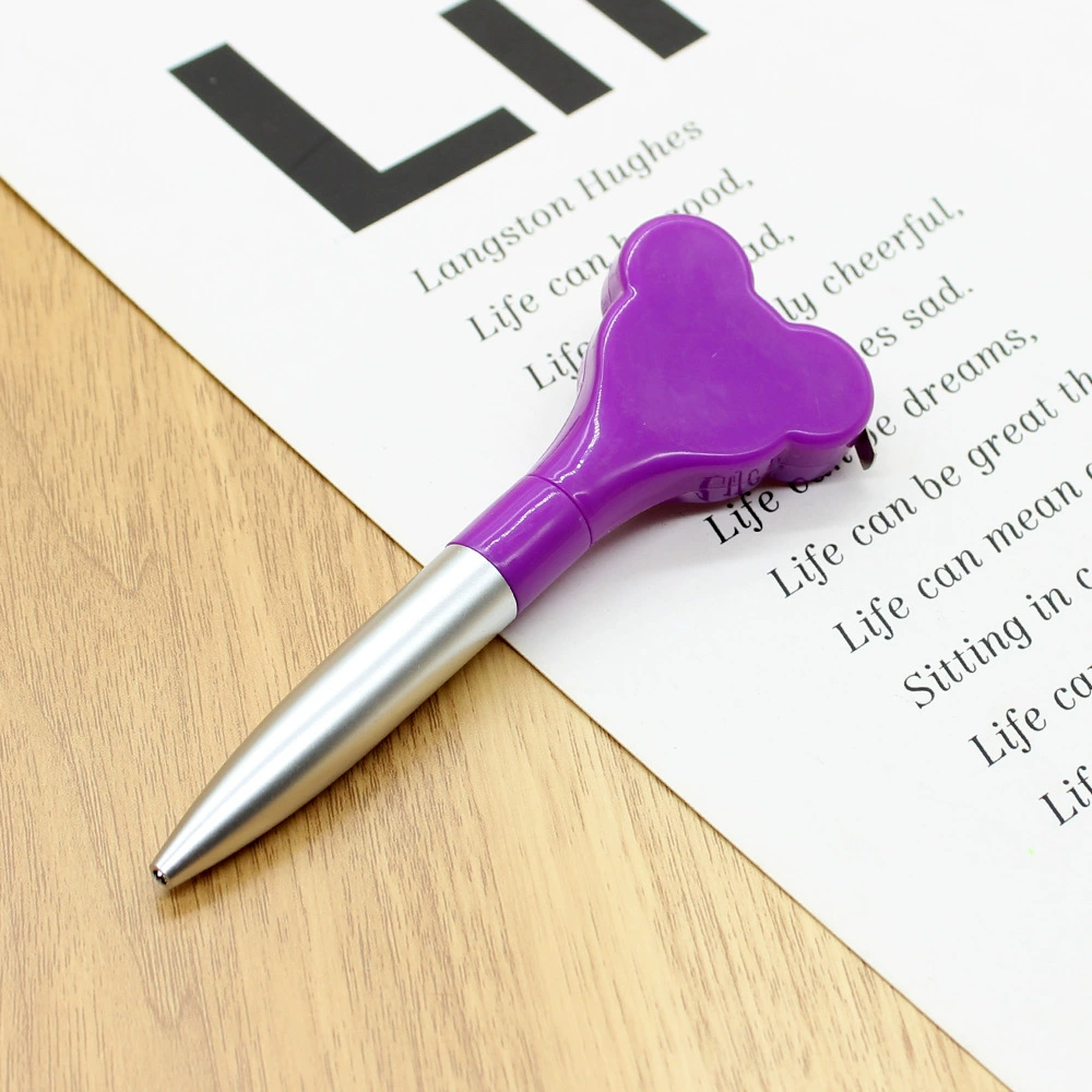 Ear-Shaped Ballpoint Pen with 39" Tape Measure - Image 7