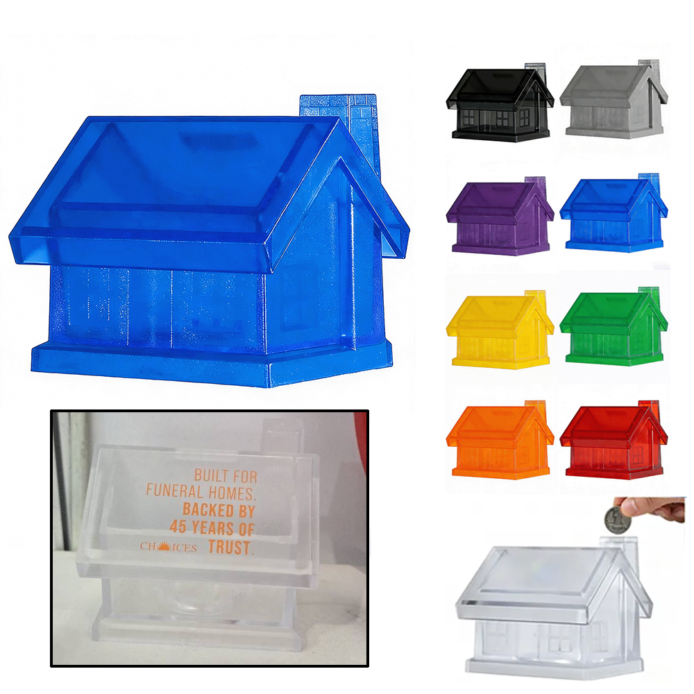 House Shape Piggy Bank No Lock - Image 2