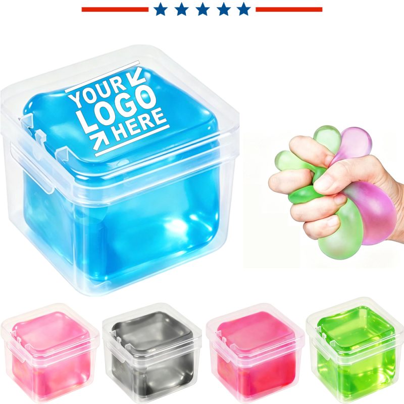 Solid Color Ice Cube Stress Toy