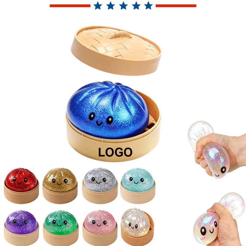Crystal Soup Dumpling Squishy Toy